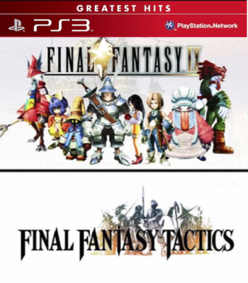 Final Fantasy IX + Final Fantasy Tactics – PS3 Mídia Digital