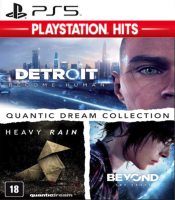 Quantic Dream Collection - Heavy Rain - Beyond: Two Souls - Detroit: Become Human – PS5 Mídia Digital
